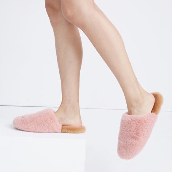 Madewell Furry Slippers - Picture 3 of 8
